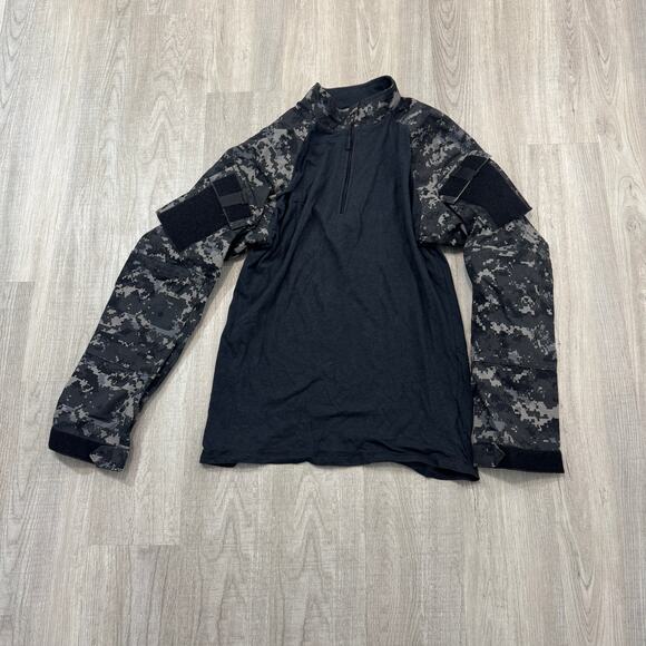 Tru Spec Combat Shirt Men's Medium Regular Digital Camo Baselayer Rip Stop Woven - Picture 1 of 11